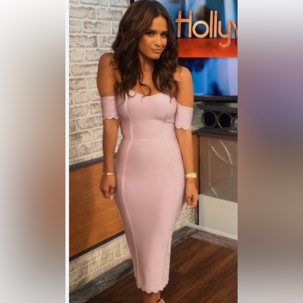 House Of CB Azahara lilac dress